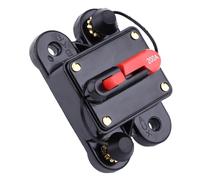 Rengue Disyuntor Rearmable de 12V 80-300A Aleación para Coche y Barco | Fusible de Reinicio Tipo Interruptor, Pulsar para Desconectar, Protección de Audio Estéreo, Desconectador Eléctrico,