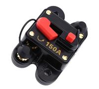 Rengue Disyuntor Rearmable de 12V 80-300A Aleación para Coche y Barco | Fusible de Reinicio Tipo Interruptor, Pulsar para Desconectar, Protección de Audio Estéreo, Desconectador Eléctrico,