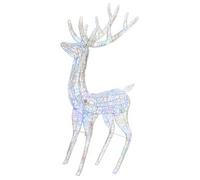 Reno Navideño Acrílico Xxl 250 Leds De Colores 180 Cm Vidaxl