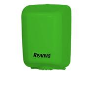 RENOVA Dispensador Bobina Secamanos, ABS Anti-Choque, 210 mm, Color Verde