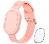 RenSheng Correas Compatible con Xiaomi Smart Tag Pulseras,Silicona Suave, Impermeable y Transpirable,Fundas Protectoras con Localizador para Niños y Personas Mayores (Unidad Principal No Incluida)