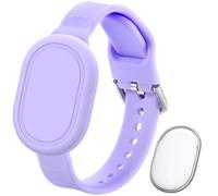 RenSheng Correas Compatible con Xiaomi Smart Tag Pulseras,Silicona Suave, Impermeable y Transpirable,Fundas Protectoras con Localizador para Niños y Personas Mayores (Unidad Principal No Incluida)