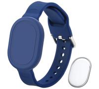RenSheng Correas Compatible con Xiaomi Smart Tag Pulseras,Silicona Suave, Impermeable y Transpirable,Fundas Protectoras con Localizador para Niños y Personas Mayores (Unidad Principal No Incluida)
