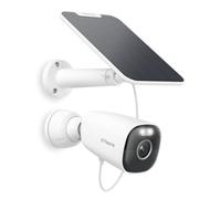 Reolink 4K 8MP Cámara Vigilancia WiFi Exterior con Batería, Audio Bidireccional, Camera de Vigilancia sin Cables, Almacenamiento microSD/Nube, Alarma Instantánea, Argus Eco Ultra con Panle Solar