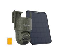 Reolink 4K Camara Vigilancia Sim Doble Lente, Camara Solar 4G LTE, Zoom 6X