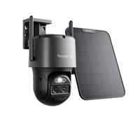 Reolink 4K PTZ Cámara Vigilancia Exterior Solar, 8MP Doble Lente Zoom 8X