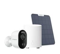 Reolink Argus 3 Ultra 4K Solar + Home Hub Mini | Cámara Vigilancia WiFi Exterior 8MP sin Cables con Batería, Visión Nocturna en Color, Detección Smart y Almacenamiento Local