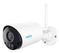 Reolink Argus Eco (W) + Panel Solar (B) Cámara WiFi Alimentada por Batería
