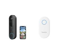 Reolink Bundle of Videoportero batería (2ª Gen.), 2K 4MP, WiFi Doble Banda Chime Plus, Compatible con Doorbell WiFi/PoE V2/V3 y batería