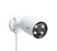 Reolink Camara Seguridad PoE 2K para Exteriores con Visión Nocturna en Color, Gran Apertura F1.0, Sensor de Imagen 1/1,8", Luz cálida, Detección de Personas/Vehículos/Mascotas, Sirena, CX410