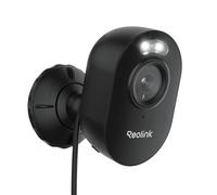 Reolink Cámara Vigilancia Exterior 4MP con Foco, Detección IA, Plug-in | Cámara WiFi Exterior, WiFi 2,4/5GHz, Detección Personas/Vehículos/Animales, Alertas Instantáneas, Audio 2 Vías, Lumus Negro
