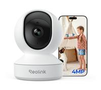Reolink Camara Vigilancia WiFi Interior 2K 4MP 360°, E1 4MP | Seguimiento Automático, Detección Inteligente, Visión Nocturna, Audio Bidireccional, Baby Monitor, Control Remoto