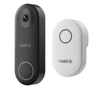 Reolink D340W Videoportero WLAN con timbre 5MP 2K+ (2560x1920), PoE, protección IP65, visión nocturna, detección de personas