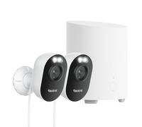 Reolink Kit Camara Vigilancia WiFi Exterior 2K Home Hub Mini Lumus