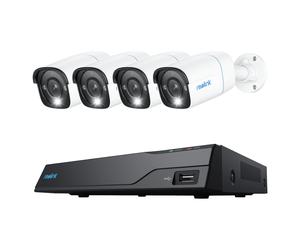 Reolink NVS8-8MB4 Sistema de Videovigilancia 4K de 8 Canales con 2TB