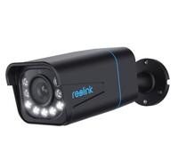 Reolink P430 Cámara de vigilancia IP Negro 8MP (3840x2160), PoE, protección contra la intemperie IP66, visión nocturna en color, zoom óptico 5x