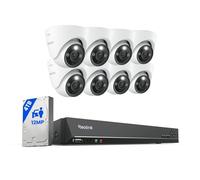 Reolink Sistema de Cámaras CCTV para Exteriores 12MP PoE, RLK16-1200D8-A