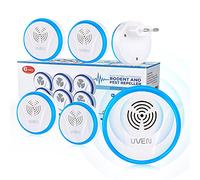 Repelente de plagas ultrasónico, 6 Unidades, eléctrico, Repelente de Mosquitos, protección contra Mosquitos, Plug-in para Mosquitos, Ratones, arañas, cucarachas, Moscas, Avispas, pulgas