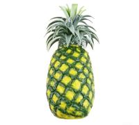Réplica de piña de PVC de estilo tropical para sala de estar, cocina, barra de bar o decoración de lugares de hospitalidad