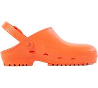 REPOSA MAX - Zuecos Sanitarios Mujer y Hombre en Goma con Suela Antideslizante SRC, Zuecos Enfermera Anatómicos con Correa Ajustable, Zapatos Sanitarios Esterilizables Antishock Transpirables Ligeros