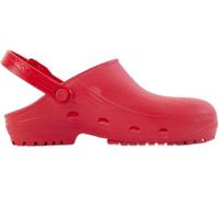 REPOSA MAX Zuecos Sanitarios, Zapatos Sanitarios Tipo Zueco, Polímero Natural Antiestático, Sin Látex, Capellada Superior Cerrada, Agujeros Laterales, Plantilla Anatómica, Suela SRC