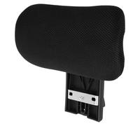 Reposacabezas Negro Ajustable para Silla de Oficina para Escritorio | Abs, Espuma E Hierro, Ángulo Regulable y Altura Adaptable, para Largas Jornadas Espacio de Trabajo
