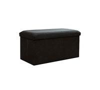 Reposapiés otomano grande de 15 x 15 x 15 pulgadas, versátil para debajo del escritorio, reposapiés alto para baño y maquillaje, elegante taburete Vani con tapa extraíble para entrada y comedor