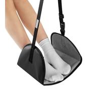 Reposapiés para avión | Hamaca de viaje para dormir en avión | Sling cómodo para piernas | reposapiés para oficina, coche, comedor bajo el escritorio