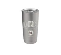 República Dominicana Cresta Angustiada Patrimonio Caribeño Vaso térmico de acero inoxidable de doble pared