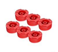 Repuesto Cabezal Hilo Sin Herramientas Jardín Cesped(6pcs) | Plástico , 67.5x28mm, uso intensivo, desgaste, para ideal césped y malezas