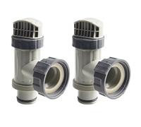 Repuesto de 2 piezas para bomba de filtro de válvula de émbolo de piscina grande para Intex 10747