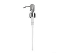 Repuesto de bomba de jabón líquido de acero inoxidable, diseñada para estándar 28/400, longitud del tubo de 11 cm para una dispensación eficiente (1 unidad)