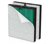 Repuesto de prefiltro para habitación grande de 1076 pies cuadrados (Pet | H13 para hepa verdadera, captura el 99.97% de partículas, precisión de 0.3, se adapta a MORENTO HY4866, valor de paquete de 2