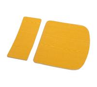 Repuesto de Respaldo para Silla de Estudiante, Panel de Madera Amarillo | Montaje Rápido, Compatibilidad, Apoyo Ergonómico para Estudio en Casa, Uso para Estudiantes y Padres