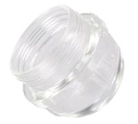 Repuesto de tapa de vidrio para bombilla de horno, se adapta a muchas marcas y modelos de hornos integrados y autónomos como Bosch, Belling, Cannon, Caple, Cuisina, Creda, Homark, Hotpoint, Indesit, Jackson, Siemens, entre muchos otros, diámetro de rosca 33 mm, altura total / profundidad 35 mm