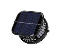 Repuesto de ventilador solar para piezas de refrigeración eficientes de | Sombrero de ventilador solar ajustable en ángulo de repuesto para viajes, al aire libre, pesca, camping