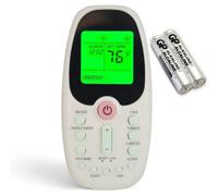 Repuesto para Arctic King Midea Comfort-aire aire acondicionado de ventana, mando a distancia modelo R09B/BGE R09B/BGCE R09A/BG(C) E R09B/BG(C) E R09C/BG(C) E R09/BG(C) E RG09B/BG(C) EF (con baterías)