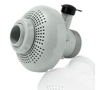 Repuesto para boquilla de aire de entrada grande Intex 12355 para uso con piscinas de 18 pies y más grandes, juego de piezas de filtro de piscina (válvula de émbolo de manguera dividida, colador de