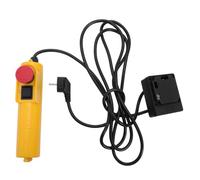 Repuesto para Control Manual de Polipasto con Botón de Emergencia | Cable de 3 Metros, Mango de Plástico con Doble Reinicio Integrado, para Taller y Almacén