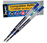 Repuesto para Cross Slim 8910-2 - Recambio de bolígrafo de gel - 2 azules