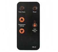 Repuesto para estufa eléctrica de sobretensión de calor, control remoto infrarrojo, modelos de pantalla táctil con opción de ventilador, Mini Glo's WB3, Accent W1B y Roll N Glows W17 (nuevos modelos