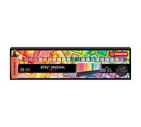 Resaltador STABILO BOSS ORIGINAL ARTY, Set de 23 - Colores Surtidos Nuevo