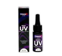 Resina UV - Resina Ultravioleta Transparente para Joyería, Moldes o Bisutería - NO necesita de catalizador para endurecer, ¡Ya que lo hace con la propia luz ultravioleta! (30 ml)