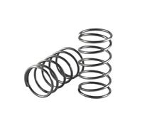 Resorte de compresión en miniatura, diámetro de alambre de 0,9mm, diámetro exterior de 5mm-18mm, extensión de acero de longitud libre de 5mm-25mm, negro, 10 Uds.(25mm,9mm)