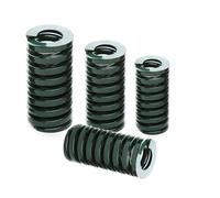 Resorte de compresión Resortes de molde for carga pesada Resorte compresión verde Diámetro exterior 8 10 12 14 16 18 20 22 25 27 30 35 40 mm Longitud - 200(35mm,35mm (ID 17.5mm))
