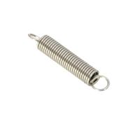 Resorte De ExtensióN Resorte de tensión acero inoxidable 5 piezas con resorte extensión gancho 20 mm a 100 longitud(90mm(L),10MM(OD)_0.8MM 5PCS)