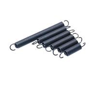 Resorte de tensión de gancho abierto, resorte de tracción, resorte de extensión, resorte de tiro, diámetro del alambre de 0,5mm, 0,8mm, diámetro exterior de 3-10mm(110mm,5MM_0.5MM(2PCS))