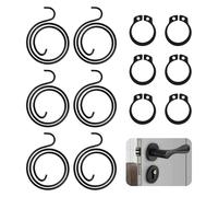 Resortes internos para manija de puerta, resorte de retorno de bobina de giro de 2,5 cm, anillo de 13,8 mm