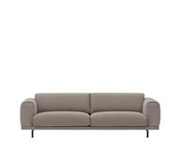 Rest Sofá 3 Plazas Hogar 6/ Negro