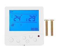 Restokki AC220V Pantalla LCD Inteligente Termostato Fan-Coil Controlador de Temperatura de Aire Acondicionado Central Interruptor de termostato